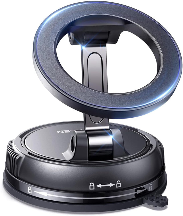 UGREEN Car Phone Holder for Magsafe, Magnetic Phone Holder with Suction Cup