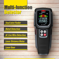 5 in 1 Multi Function Stud Finder Wall Scanner with Laser Distance Meter Metal Framing Tool Joist Pipe Finder and Live Wire Detection