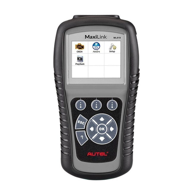 Autel Maxilink ML619 OBD2 Scanner, Autel Scanner ABS SRS Upgraded Version of AL619, Code Reader Turn Off Check Engine Light Car Diagnostic Tool