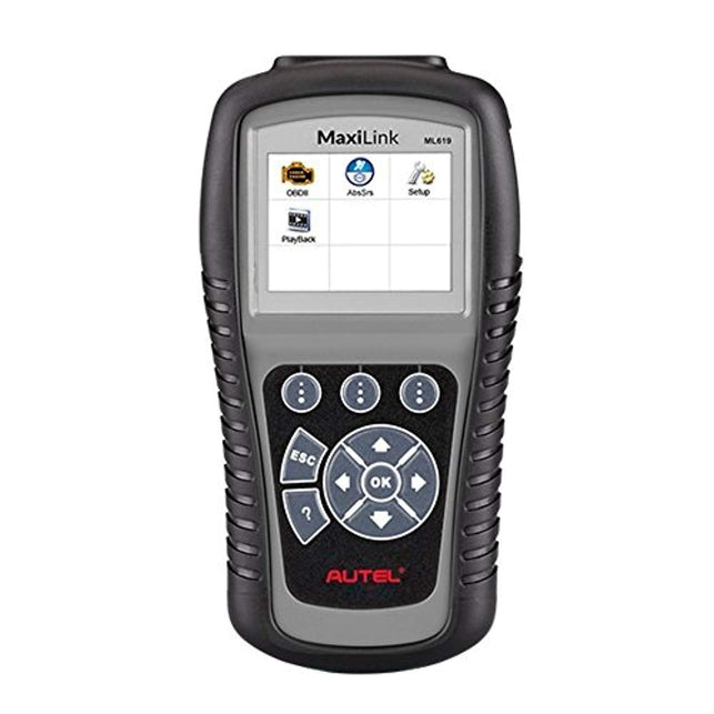 Autel Maxilink ML619 OBD2 Scanner, Autel Scanner ABS SRS Upgraded Version of AL619, Code Reader Turn Off Check Engine Light Car Diagnostic Tool