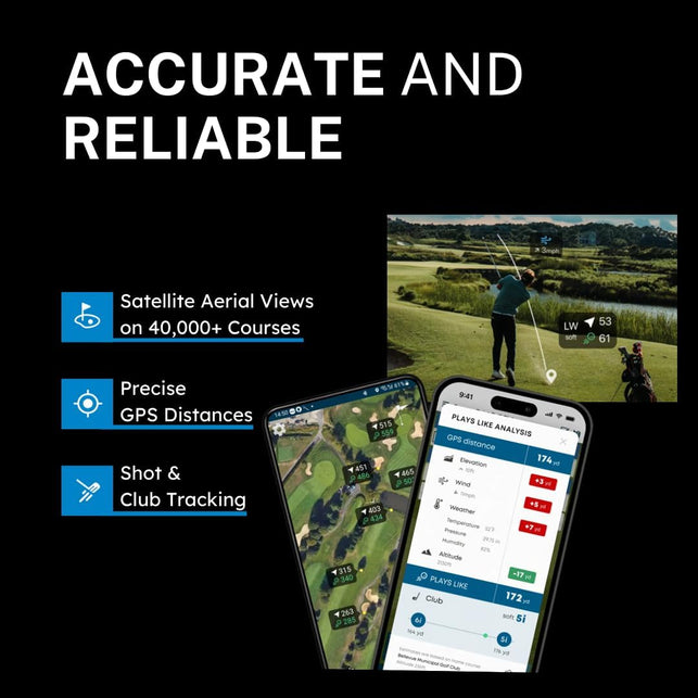 Golf Pad TAGS® - Automatic Shot Tracking System for Android/Iphone.