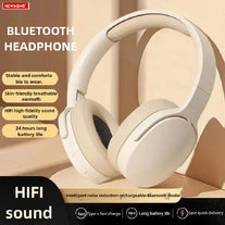 Newmsnr P2961 Wireless Bluetooth 5.3 Headphones over Ear Hifi Stereo Headset True Sports with Earphones TF/AUX Music Player with HD Mic