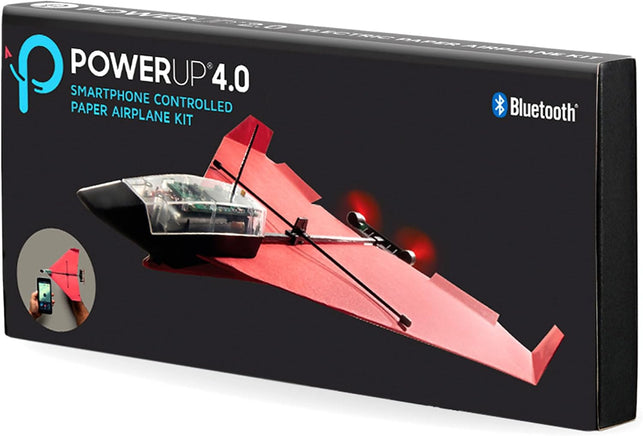 POWERUP 4.0 Paper Airplane Kit - Smartphone App Controlled RC Plane Motor
