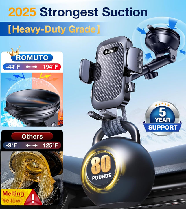 Car Phone Holder,Mobile Phone Holder for Car Phone Mount Air Vent Dashboard