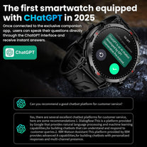 Military Smart Watch for Men Gps/Compass,Gpt,1.56"Amoled Screen,110+ Sports