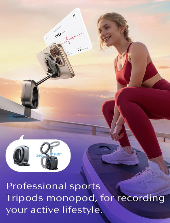 LISEN Travel Valentines Day Gifts Him Her Men Airplane Travel Essentials Women Phone Holder Funny Cool Gadgets for Men 2026 Cruise Must Haves Tripods Monopods Essentials for Magsafe Phone Accessories