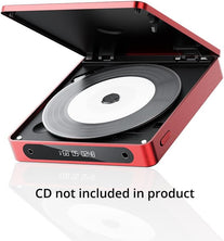 Fiio DM13 Multifunctional Portable Stereo CD Player with Long-Lasting Battery, Supports USB Ripping, Optical/Coaxial/3.5Mm/4.4Mm Outputs (Red Bluetooth)