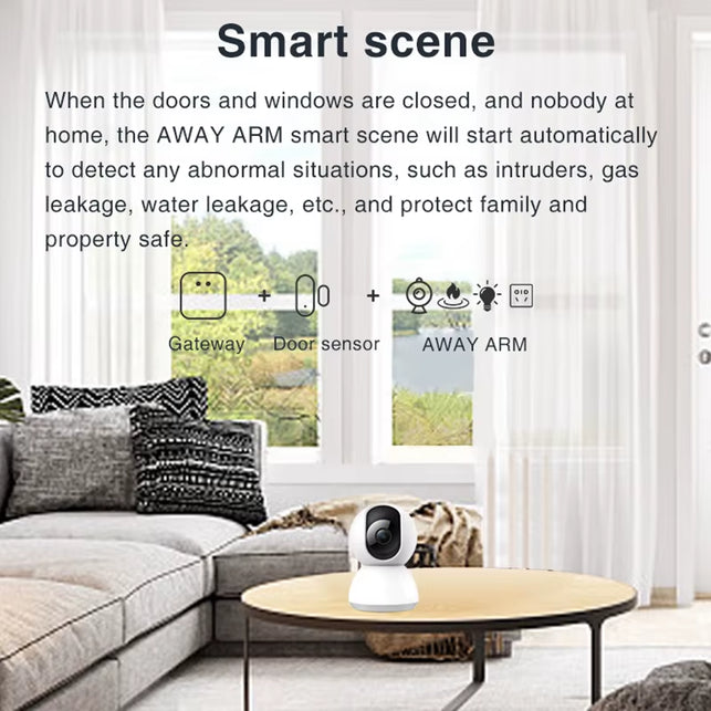 SZKOSTON Zigbee Door Window Sensor Ewelink APP Smart Home Security Protection Door Open Closed Detector for Alexa Google Yandex Alice