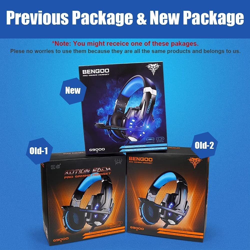 Bengoo G9000 Best Gaming Sound Headset BENGOO G9000 Stereo Pro