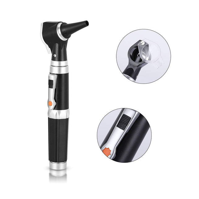 Bysameyee Mini Ear Otoscope, Bysameyee Magnification Diagnostic Ear Scope with LED Direct Illumination Light, Ear Healthy Tool for Doctors Nurses Adults Kids Baby Elder Pets Animals
