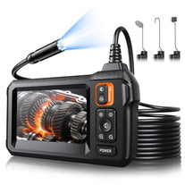 Endoscope Camera with Light, Inspection Borescope Camera with 4.3