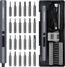 SHARDEN Mini Electric Screwdriver, 29 in 1 Small Electric Screwdriver Kit