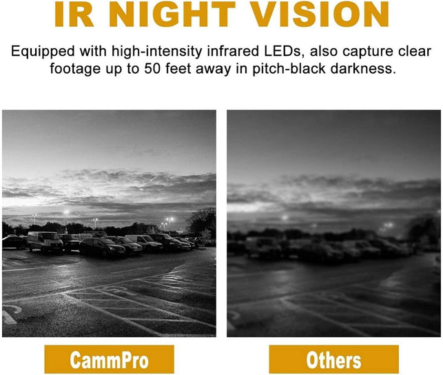 Cammpro Cammpro I826 1296P HD Police Body Camera,128G Memory,Waterproof Body W ...
