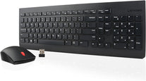 Lenovo 510 Wireless Keyboard & Mouse Combo, 2.4 Ghz Nano USB Receiver, Full Size, Island Key Design, Left or Right Hand, 1200 DPI Optical Mouse, GX30N81775, Black