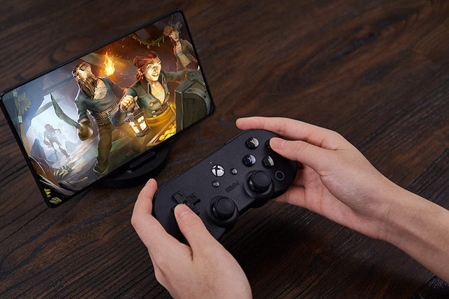 8Bitdo Sn30 Pro for Xbox Cloud Gaming on Android - Bluetooth Controller with Adjustable Clip, 16 Hour Battery