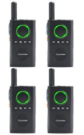 Chunhee Intercoms Wireless for Home- Wireless Intercom System for Elderly/Kids, Home Intercom System Room to Room Communication, 1.5 Miles Long Range Intercom System for Office/Camping/Hiking, 4 Pack