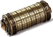 Cryptex Da Vinci Code Mini Cryptex Lock Puzzle Boxes with Hidden Compartments Anniversary Valentine'S Day Romantic Birthday Gifts for Her Gifts for Girlfriend Box for Men