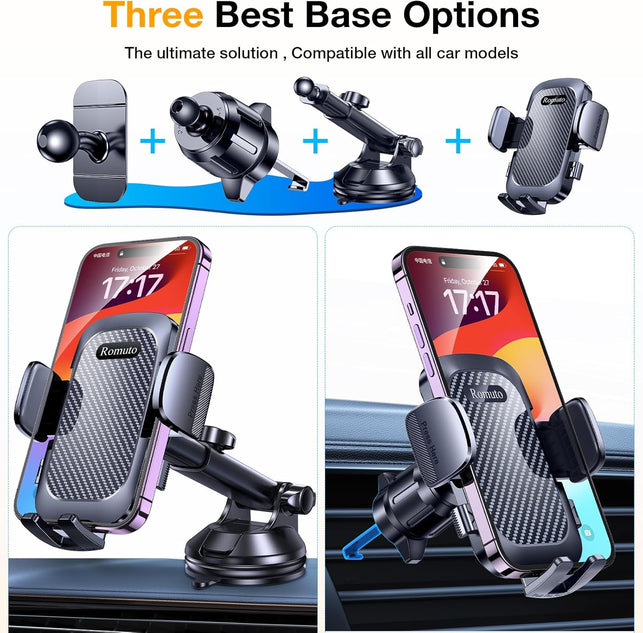 Car Phone Holder,Mobile Phone Holder for Car Phone Mount Air Vent Dashboard