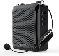Wireless Voice Amplifier Bluetooth, Microphone Amplifier Wireless 25 Watt Sound System Portable with Mic, 2000Mah Rechargeable Lithium Battery for Teachers/Tour Guide S28