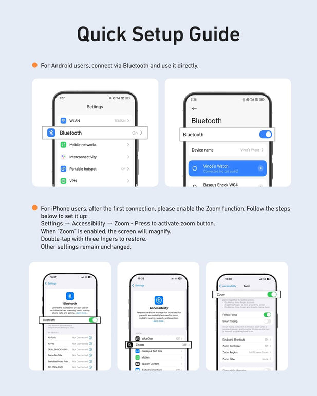 TELESIN Fun Shot Magnetic Phone Camera Grip + C03 Magnetic Selfie Light (Silver) Bundle Kit Compatible with Iphone Magsafe & Android, Creator Kit for Selfies/Photography/Tiktok/Zoom Calls/Video