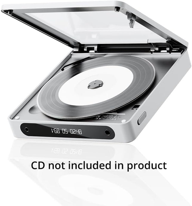 Fiio DM13 Multifunctional Portable Stereo CD Player with Long-Lasting Battery, Supports USB Ripping, Optical/Coaxial/3.5Mm/4.4Mm Outputs (Skylight Bluetooth)