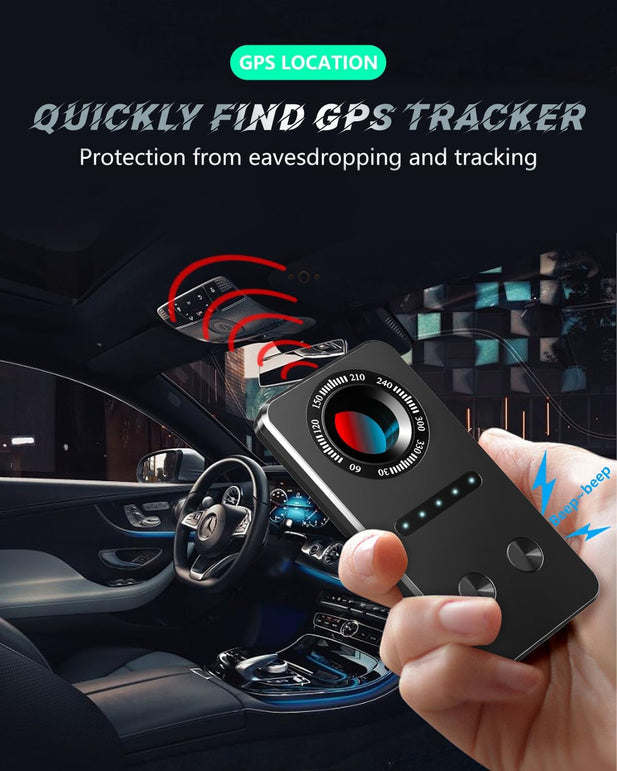 COHANA Hidden Camera Detector Infrared Camera Sweeper, Spy Camera Detector Spy Camera Finder, Bug Detector - Hidden Camera Finder Portable and Easy-To-Use Privacy Guardian