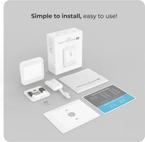 Cielo Smart Thermostat Eco | Supports Conventional Systems up to (2H/2C) & Heat Pumps (4H/2C) | Free C-Wire Adapter | Alexa, Google, Siri Shortcuts, Smartthings, IFTTT | DIY Installation (White)