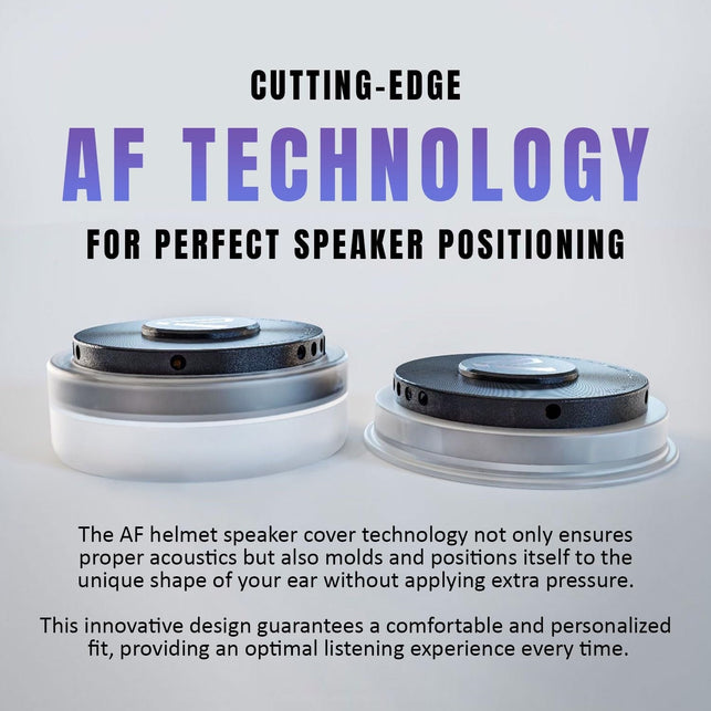 High Def Xsound 4 Helmet Speakers - Motorcycle Snowboard Helmet Speakers - Works with Most Comms with Earbud Ports – Includes Accessories for Install
