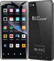 HIFI WALKER G7 Pro Android MP3 Player with Wifi & Bluetooth, 5.2” HD Touchscreen, 4GB RAM + 32GB Storage, Streaming & Offline Music Player with Speaker, Camera & Expandable Storage