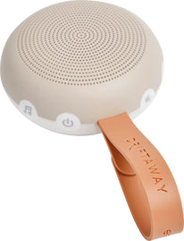 Ergopouch Drift Away Portable White Noise Machine, Taupe – 7 Soothing Sounds, Adjustable LED Light, USB Rechargeable, up to 48 Hours Battery Life – Promotes Deep, Restorative Sleep for Babies and Adults.
