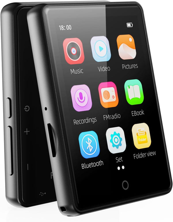 64GB MP3 Player with Bluetooth 5.3,Portable MP3 Player with Speaker for Kid