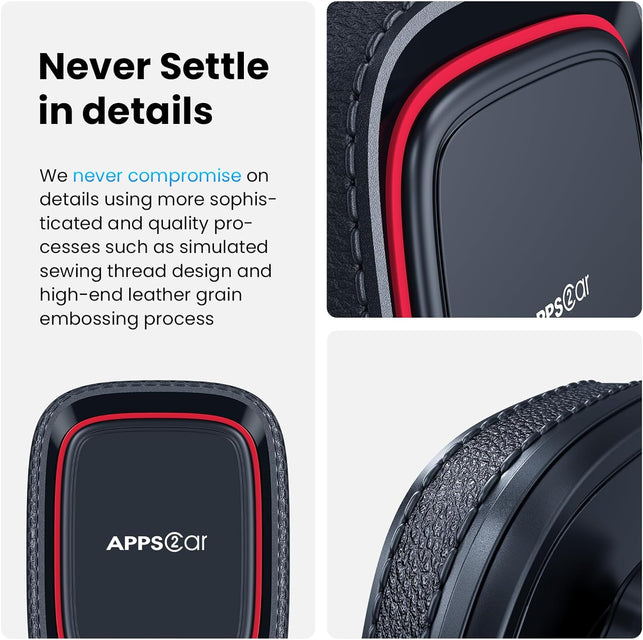 Apps2Car Magnetic Car Phone Holder, Mobile Phone Holder for Car