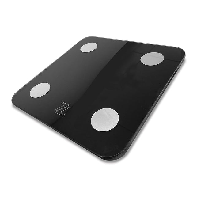 Reliance Medical Smart BMI Scale, Bluetooth Digital Body Fat Scale with LED Display, Accurate Weight Tracking, Ultra Slim, Bathroom Scale, Syncs with Fitness Apps, Size L 28Cm X W 28Cm X D 2.4Cm