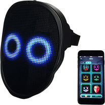 Depointer Life Led Mask with Bluetooth-Compatible App Controlled, Customizable Shining Mask