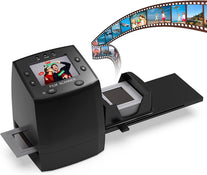 DIGITNOW! 135 Film Negative Scanner High Resolution Slide Viewer,Convert 35Mm Film &Slide to Digital JPEG save into SD Card, with Slide Mounts Feeder No Computer/Software Required