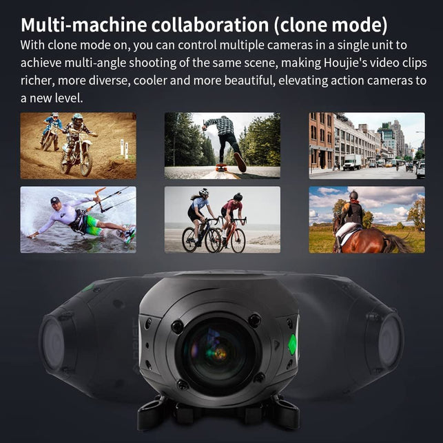 Drift Ghost XL Pro 4K Wifi Action Camera, Waterproof Camera with EIS, 7Hr Long Battery Life Camera Support External Mic with 32G SD Card and Accessories Kit…