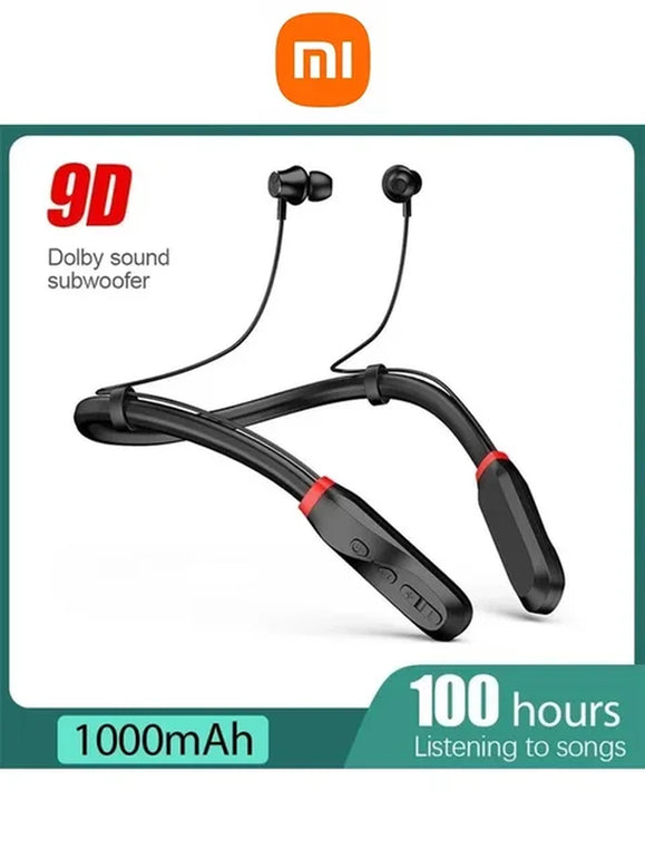 Xiaomi Wireless Bluetooth 5.1 Sport Earbuds Built-In Mic Neckband Headphone I35 Stereo Earbuds Headset for Running 200 Hour Play