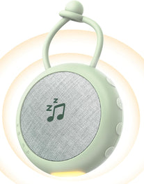 Sympa Portable Sound Machine Baby, Sound Machine Portable with 10 Natural Soothing Sounds for Adult, Portable White Noise Machine Baby with Night Light for Sleep Aid & Travel, Noise Canceling, Green