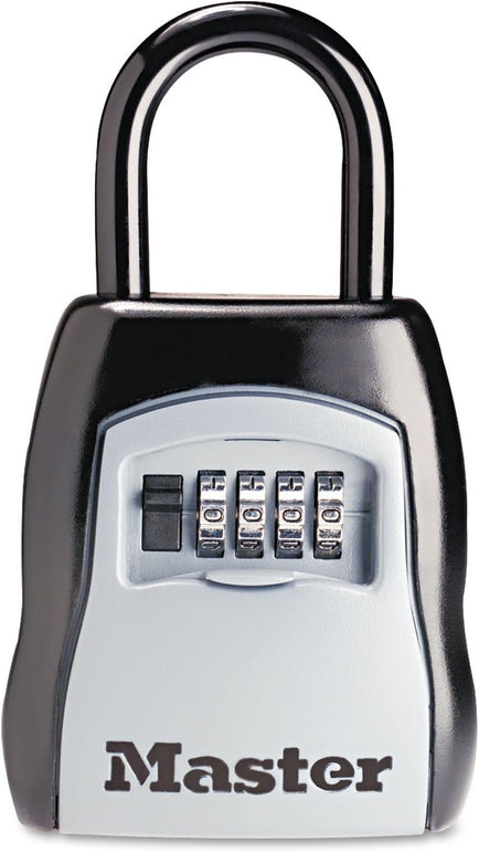 Master Lock 5400DAU Key Safe Portable Keyed Black and Silver 5 Key Capacity