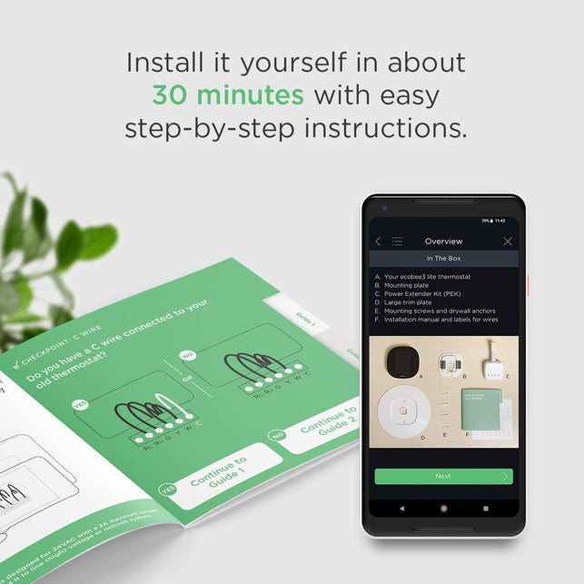 Ecobee3 lite Smart Thermostat, 2nd Gen