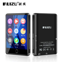 RUIZU M7 Metal Bluetooth 5.0 MP3 Music Player Built-In Speaker 2.8 Inch Full Touch Screen HIFI Walkman with Fm/E-Book/Pedometer