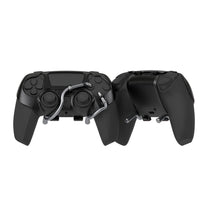 Exknight Leverback FPS Mechanical Paddles Attachment, Back Buttons Gaming Paddles for PS5 Controller (Black)