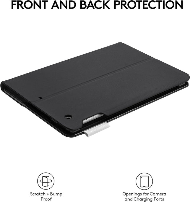 Logitech Type+ Protective Case with Integrated Keyboard for Ipad Air 2, Carbon Black