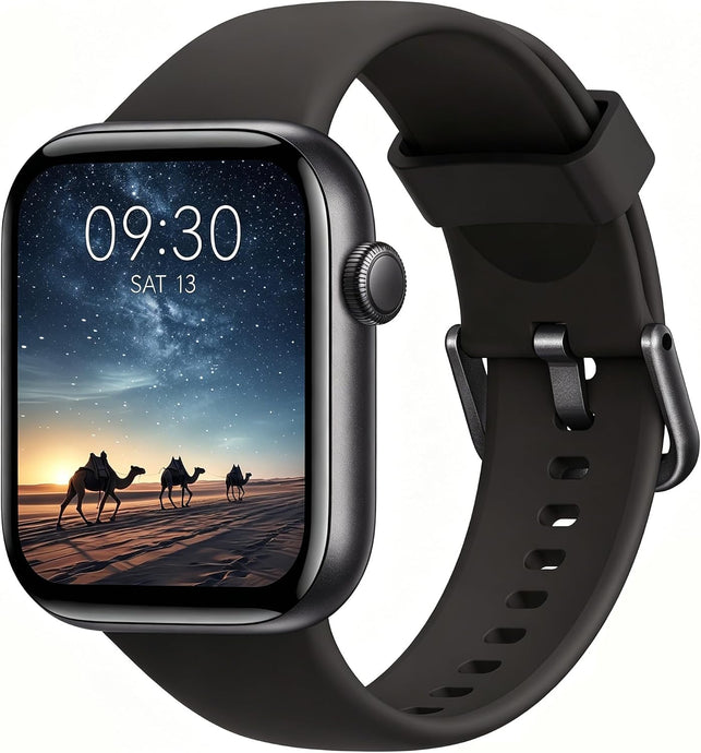 Smart Watch for Men Women Answer/Make Call, 1.85" Smartwatch, Fitness Watch with Heart Rate Blood Pressure Sleep Monitor, 140+Sports, IP68 Waterproof Step Counter Watch Compatible with Android Ios