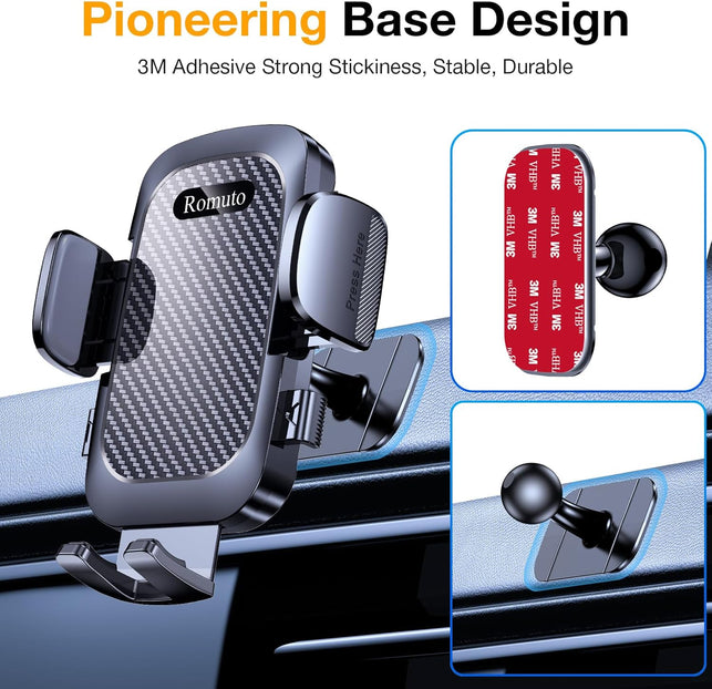 Car Phone Holder,Mobile Phone Holder for Car Phone Mount Air Vent Dashboard