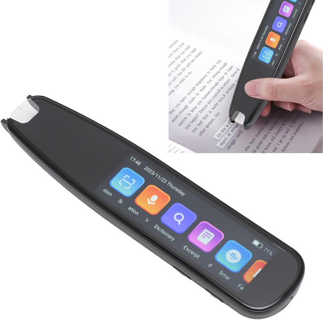 Translation Scanning Pen, Reading Pen Dictionary Pen Scanning Smart Scanner Translator Device for Learners Read Business Travel, 131 Online Languages