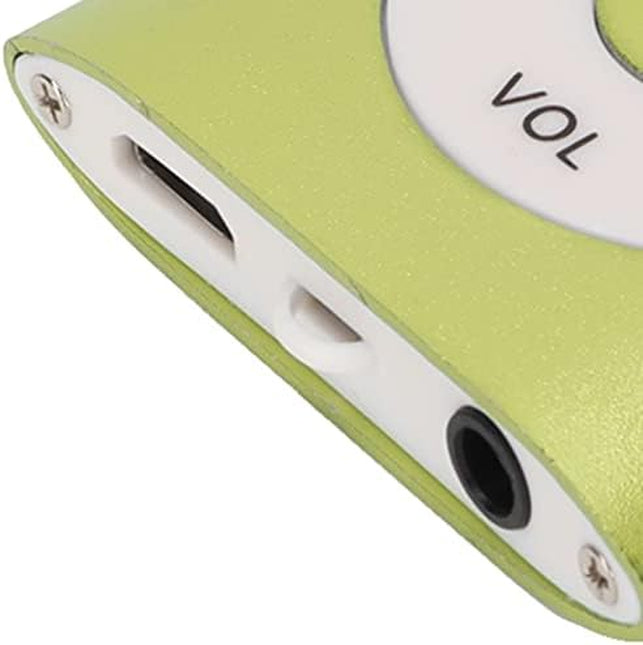 64GB Portable MP3 Player for Students and Kids - 1.8 Inch LCD Screen, Lossless Sound Music, Multifunctional (Green)