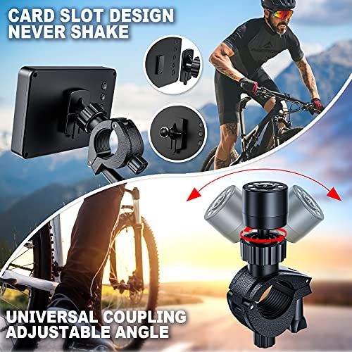 FEISIKE Bike Mirror Camera with 4.3 Inch Screen and 145° Wide Rear View Angle,Clear Night Vision,Perfect Bicycle Accessories for Mountain,Road Bike Tr