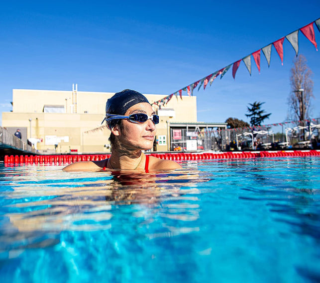 FINIS Smart Goggle, Swimming Fitness Tracker, In-Goggle Display Shows Real-Time Swim Data, Review Your Workout Metrics in App
