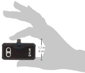 FLIR ONE Pro LT - Android (USB-C) - Pro-Grade Thermal Camera for Smartphones - with VividIR and MSX Image Enhancement Technology